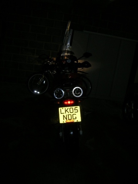 Led Rear Light with Led Brake Light