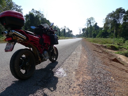 First Multistrada in Cambodia