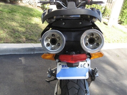 painted stock muffler