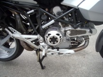 Right Side Engine Close-up (Rizoma & Speedymoto)