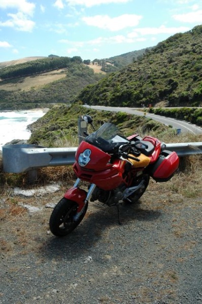 On route to WSBK, Great Ocean Rd