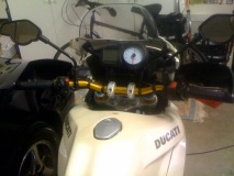 New Rizoma Bar Installation on 2009 1100s