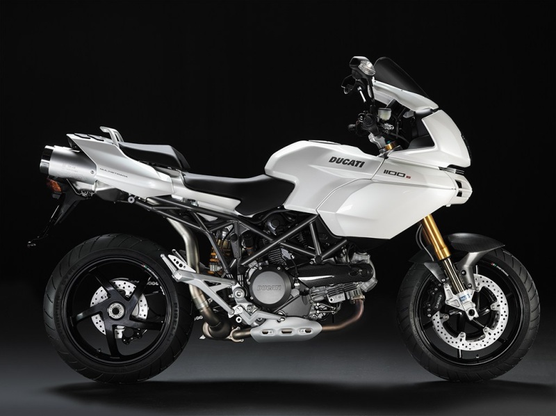 White 1100S right side