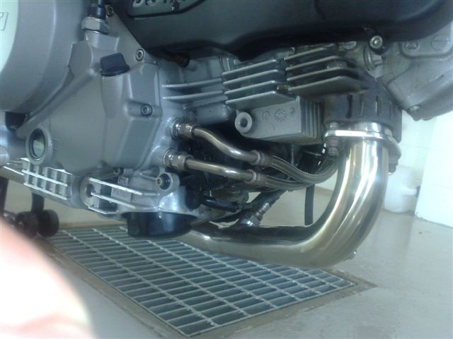 Staintune Headers to DP muffler