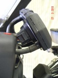 Dashboard assembling with petrol tube.