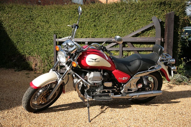 My old Guzzi California....more fun than it looks!