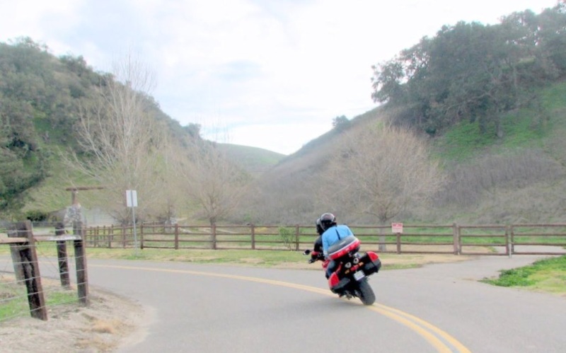 Riding Foxen Canyon Road in Santa Maria, California