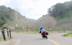 Riding Foxen Canyon Road in Santa Maria, California
