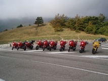 multi  tour on Emilia Romagna hills near the Futa Pass