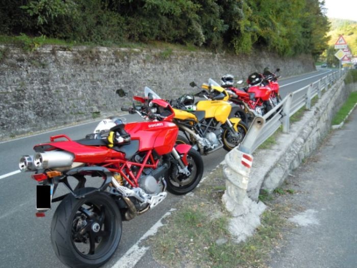 multi  tour on Emilia Romagna hills near the Futa Pass