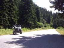 Riding the Greek mountains