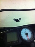 radar detector mount to windscreen)