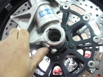 broken Fork leg MTS 1200S