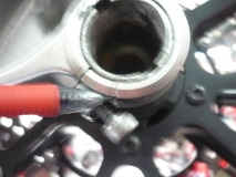 broken fork leg MTS 1200S