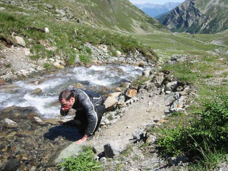 Refreshing drink - Fluelapass