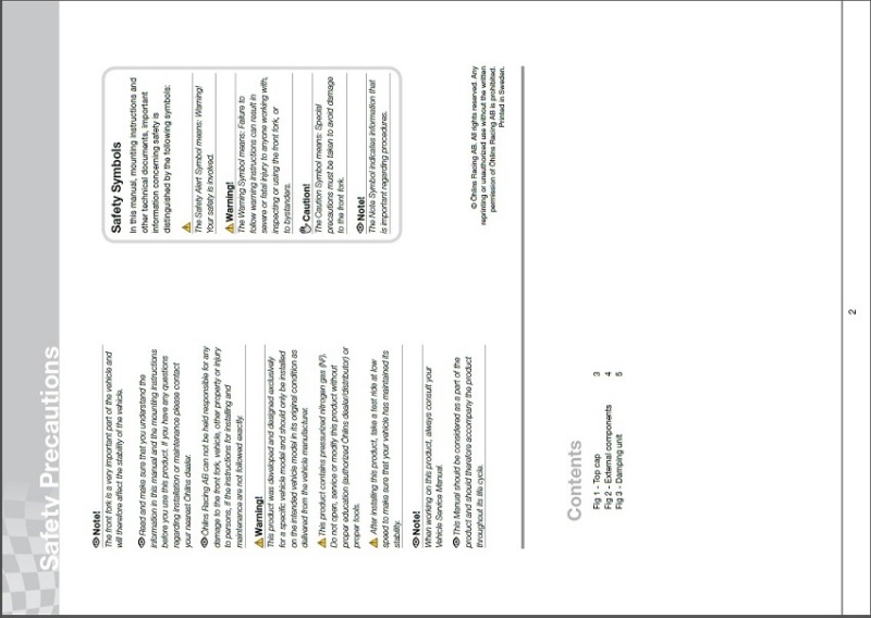 Ohlins FG 325 Fork 2