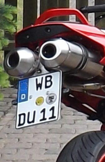 Mini LED indicators with rear and brake lights