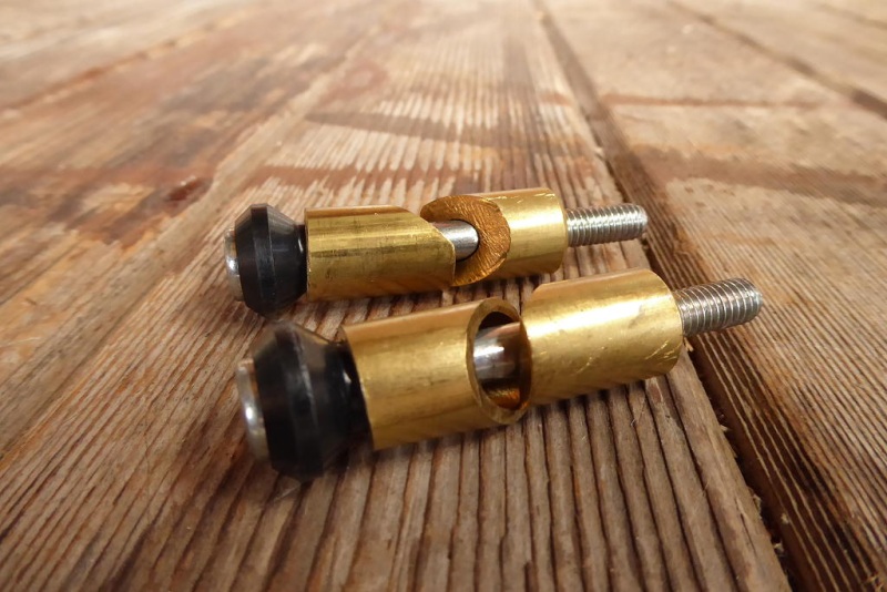 Brass bar inserts