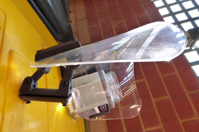 MRA aerofoil, highest setting