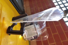 MRA aerofoil, highest setting