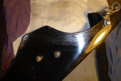 Interior surface of touring screen