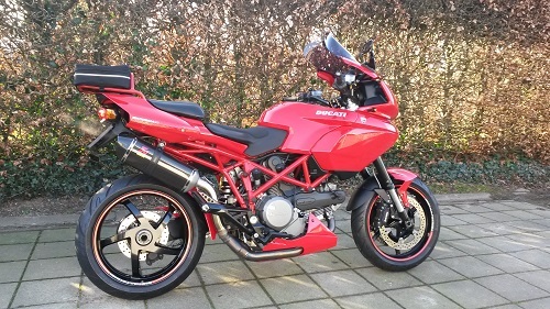 Akrapovic and QD S-pipe