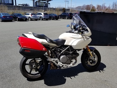 Mike's 1100s right side and dumpster