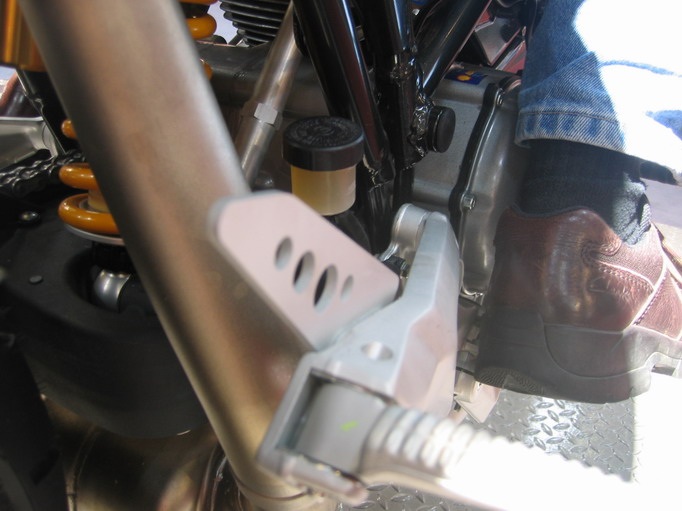 the thicker heel plate