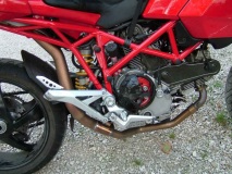 broken clutch cover after wall contact