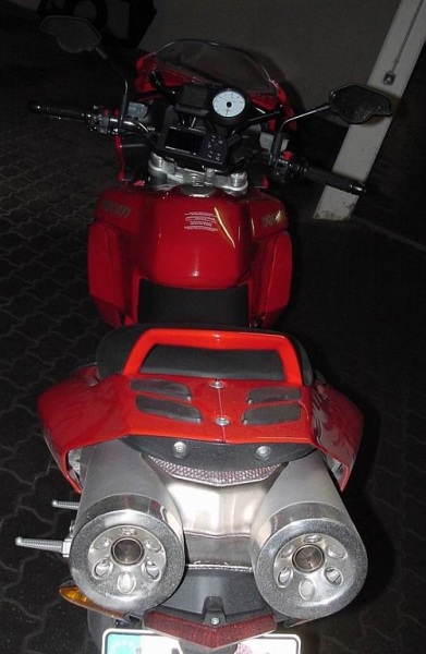 Top of schroell bike