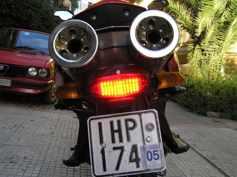 Rear LED from Heavycycles - Brake light 02
