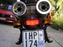 Rear LED from Heavycycles - Running light 02