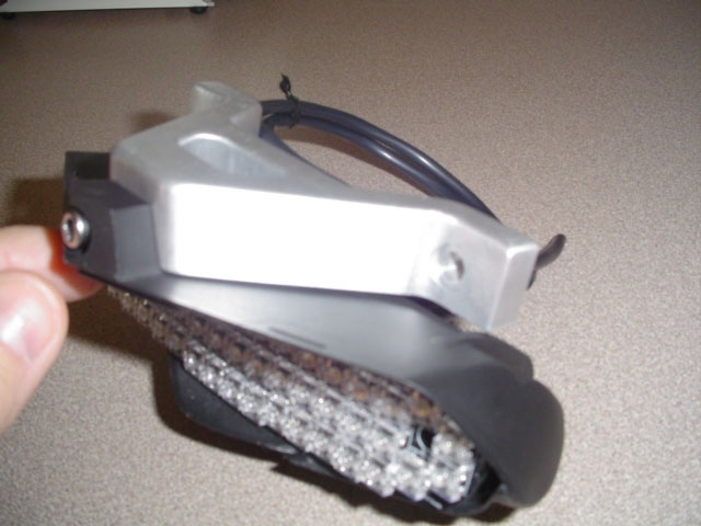 Molded tail light