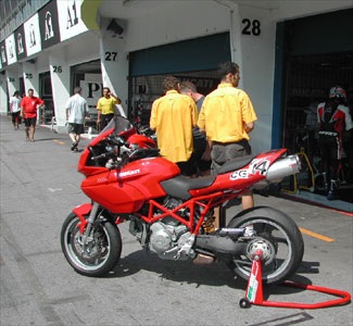 Racing MTS at Ducati Speedweek