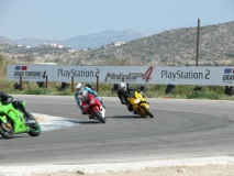 Yellow SS 750 @ Megara circuit