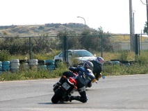 Yellow SS 750 @ Megara circuit