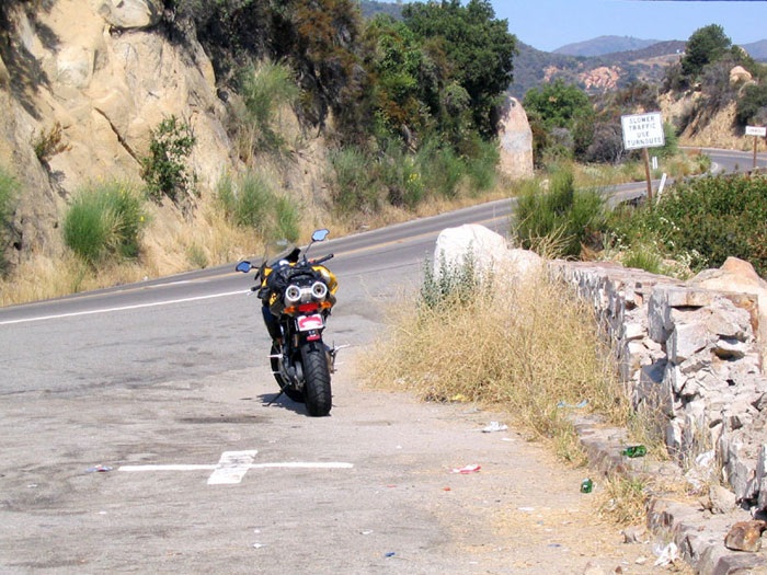 Riding the Ortega Hwy