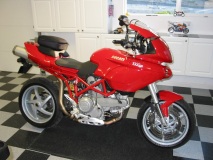 Rear Footrest/Brackets Removed