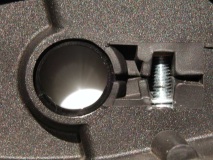 Mirror - ball & socket clamp