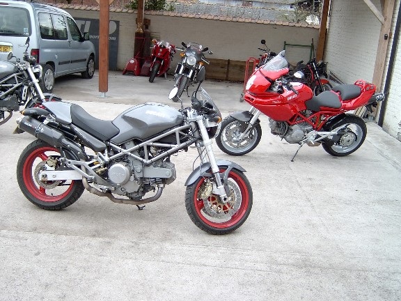 my previous and my actual bike