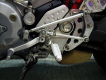 Gear change linkage (home made)