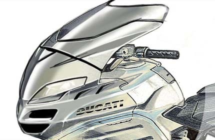 Front fairing, detail