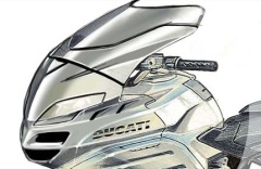 Front fairing, detail