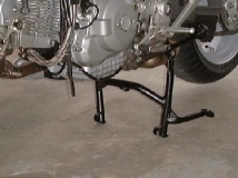 Centerstand down