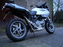 2 into 1 exhaust piping