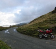 The Multistrada in the lake district