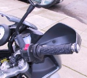 KTM 950 Handguard from rear