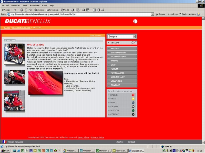 Already on the internet