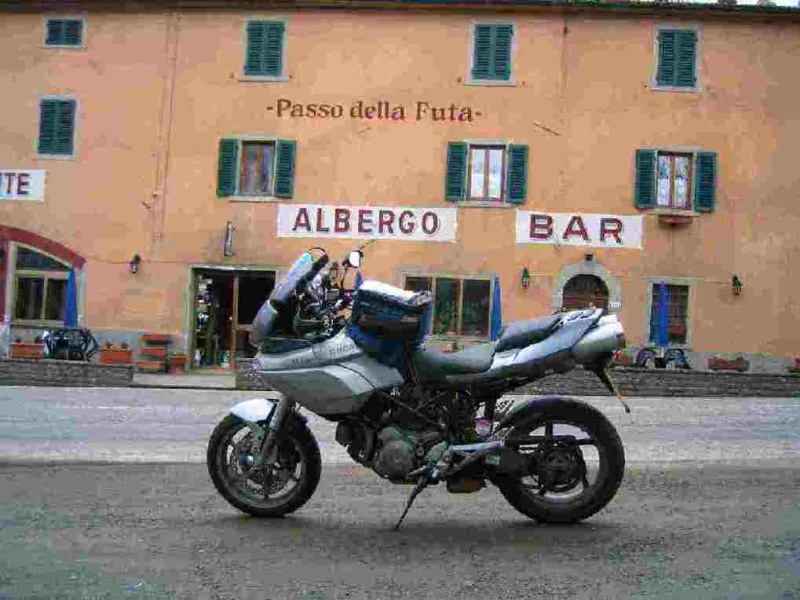 Passo della Futa - all the way from England !