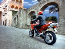 Entering Italian village